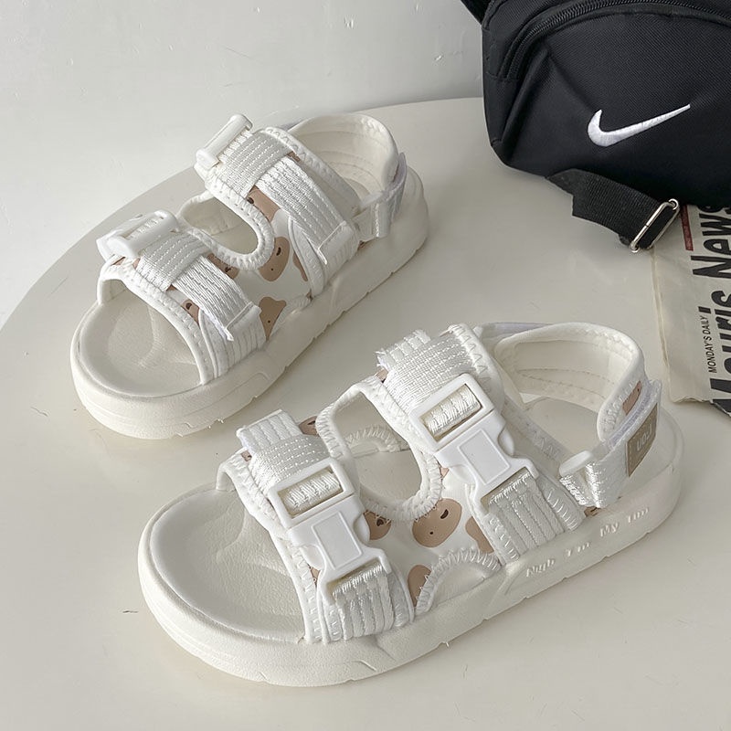 Giày Sandal Đế Mềm Phong Cách Thể Thao Thời Trang Mùa Hè Dành Cho Nữ