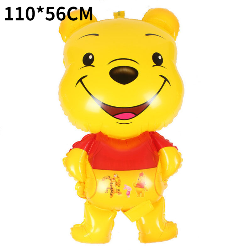 Bong Bóng Hình Gấu Pooh Đáng Yêu Kích Thước 110*56CM