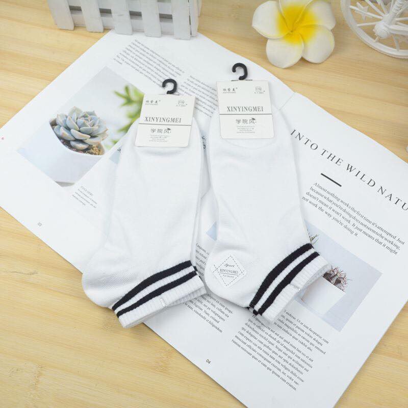 SET 2 ĐÔI TẤT CỔ NGẮN THỂ THAO CAO CẤP