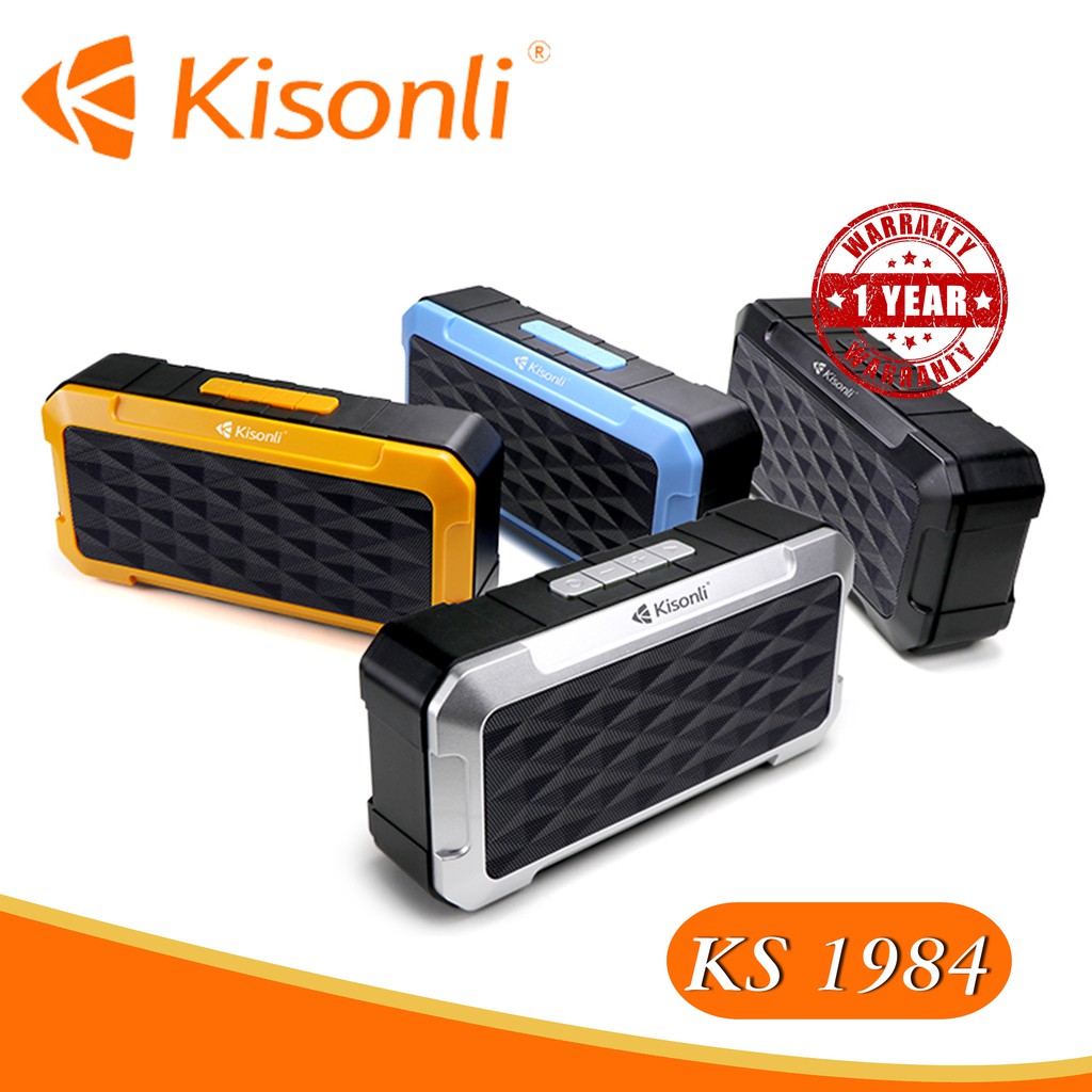 [MÀU NGẪU NHIÊN]    Loa Kisonli Bluetooth KS-1984     Nhiều màu sắc - kiểu dáng Radio độc đáo !!!!!