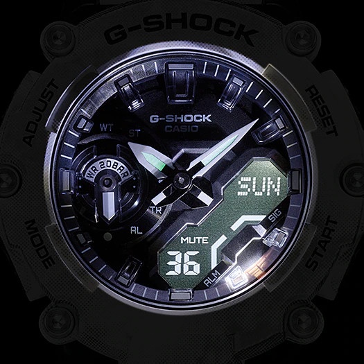 Đồng Hồ Casio Nam Dây Nhựa GSHOCK GA-2200GC-7A Chính Hãng