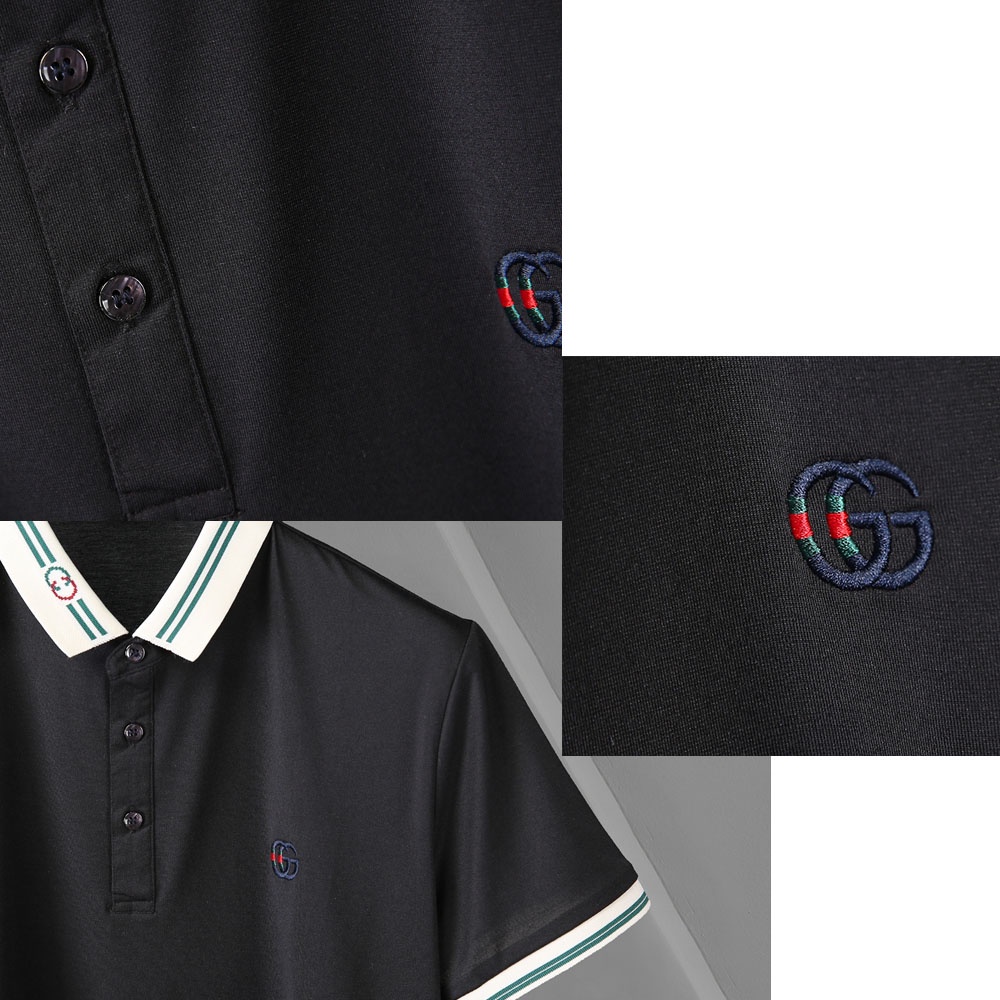 Áo Thun Polo Tay Ngắn Bằng Cotton Thời Trang Mùa Hè Dành Cho Nam Nữ 2112