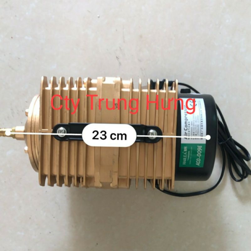 Máy sục sủi thổi khí oxy 220V-160w + 16quả sủi + 32m dây.