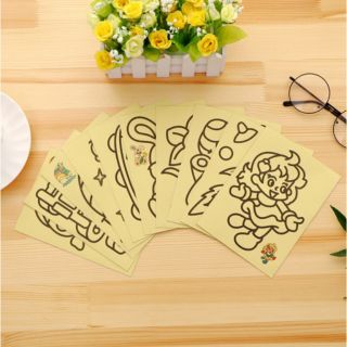 Tranh cát cỡ 12cmx8cm