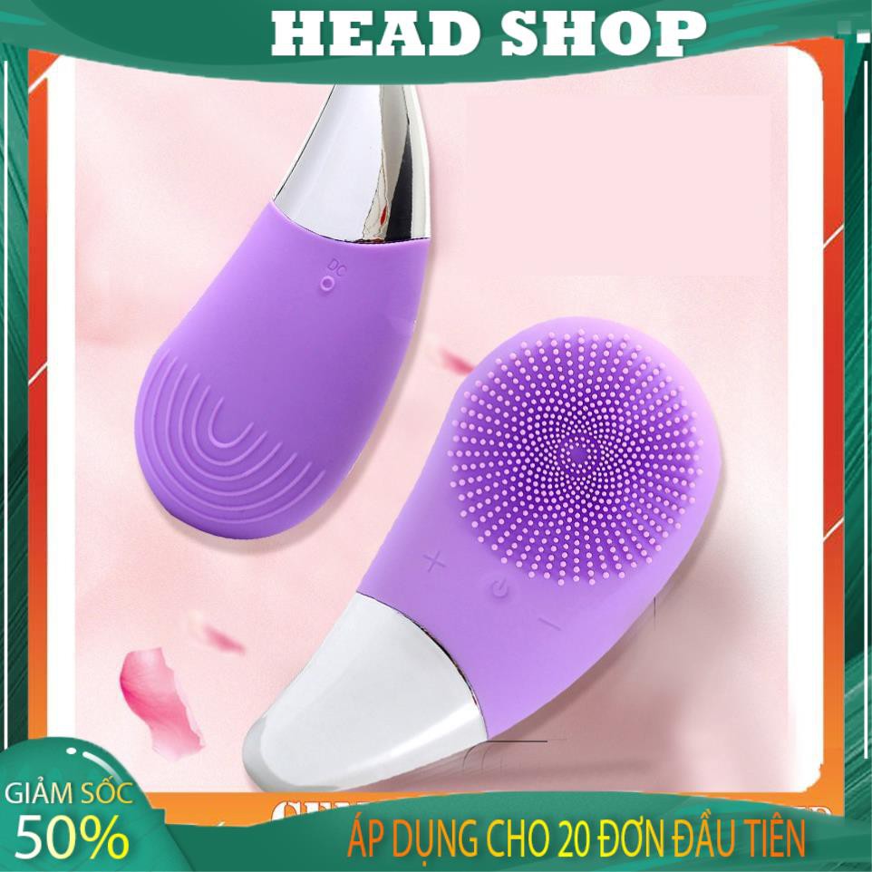 Máy Rửa Mặt SONIC 3 trong 1 rửa mặt sóng siêu âm đẩy lùi nếp nhăn JJ050 HEAD SHOP