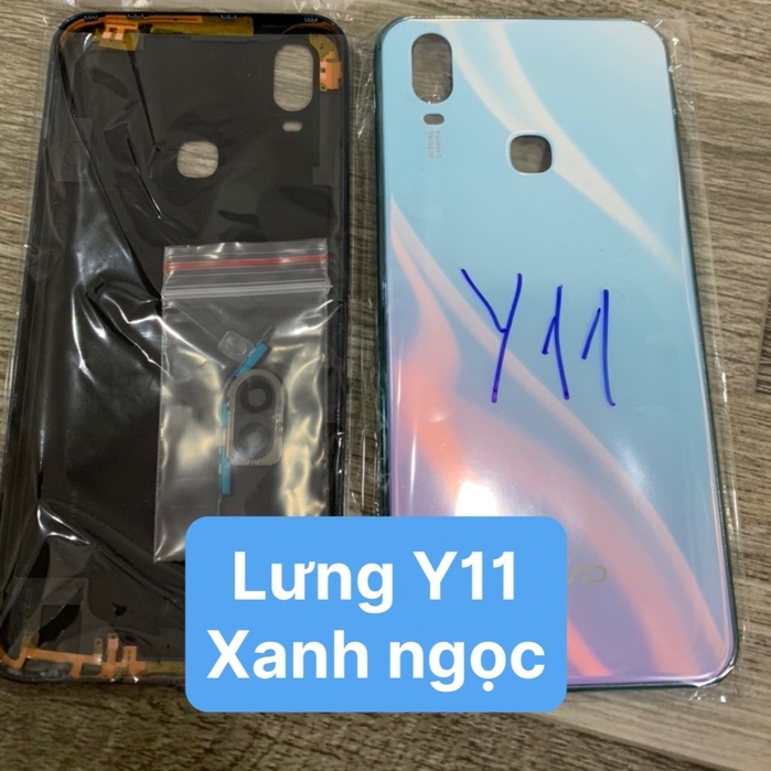 Nắp Lưng điện thoại Vivo Y11 zin ( miếng lưng, phím bấm, kính camera)