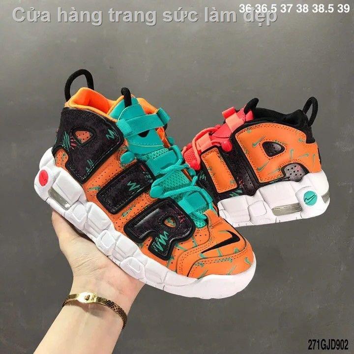 Big AIR Pippen Basketball Shoes Giày nam và nữ Joint Black and White Panda Red Bull Couple chạy thể thao thông thường