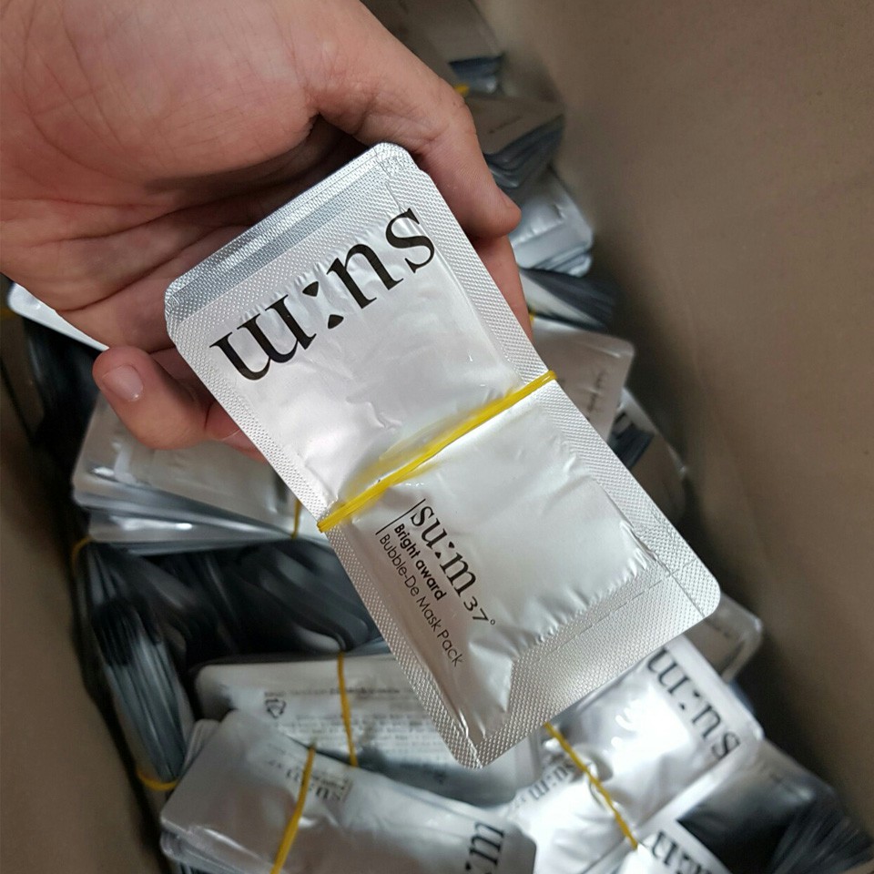 Mặt nạ sủi bọt thải độc Sum chính hãng Hàn Quốc | Thế Giới Skin Care