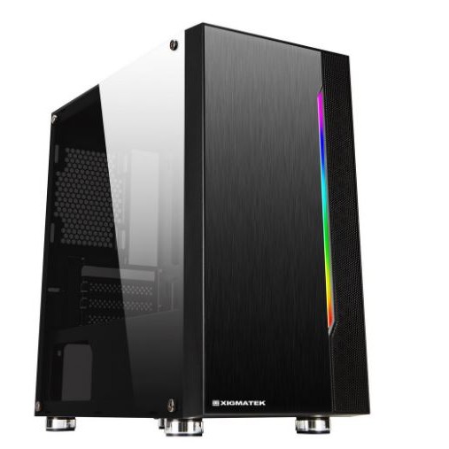 IGMATEK GEMINI (EN41654) - PREMIUM M-ATX, RGB STRIP - KÈM 03 FAN XIGMATEK X9