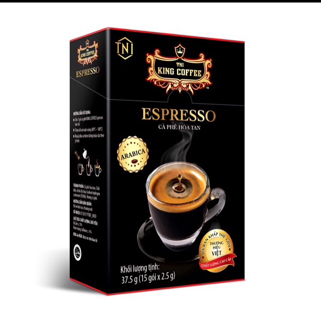 Combo 31 hộp epresso king coffee