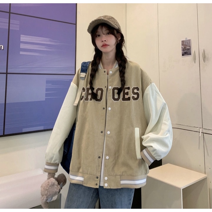 Áo khoác nỉ  Áo khoác bomber thời trang nam nữ form rộng Unisex dày dặn - LUXCY