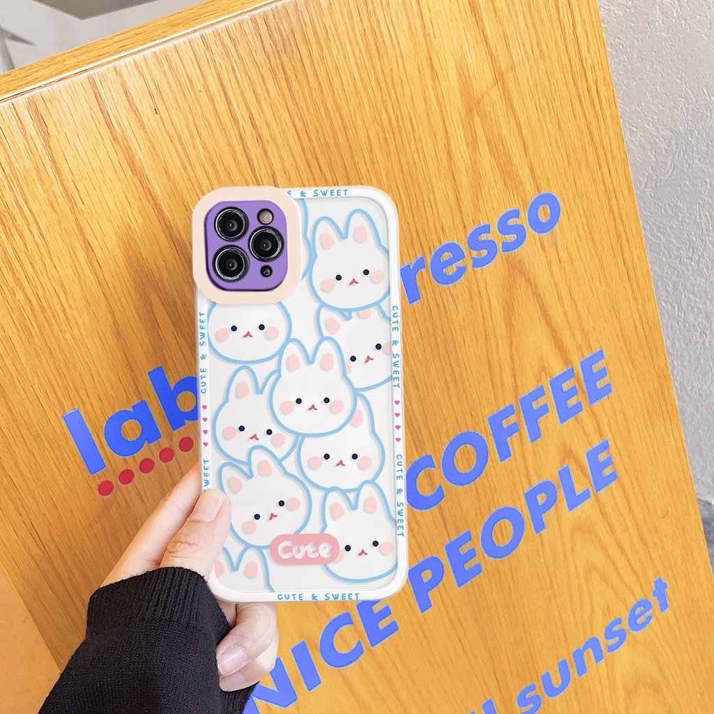 Ốp lưng iphone Cute Sweet cạnh vuông 6/6plus/6s/6splus/7/7plus/8/8plus/x/xr/xs/11/12/13/pro/max/plus/promax