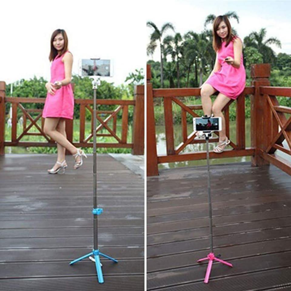 (MS29) Gậy Chụp Ảnh Bluetooth Kiêm Giá Đỡ Chụp Ảnh 3 Chân | BigBuy360 - bigbuy360.vn