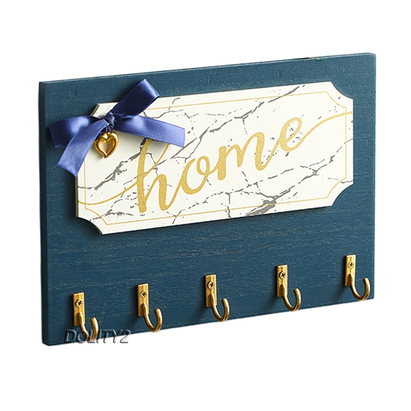 Bảng trang trí treo tường bằng gỗ cho chìa khóa áo khoác
