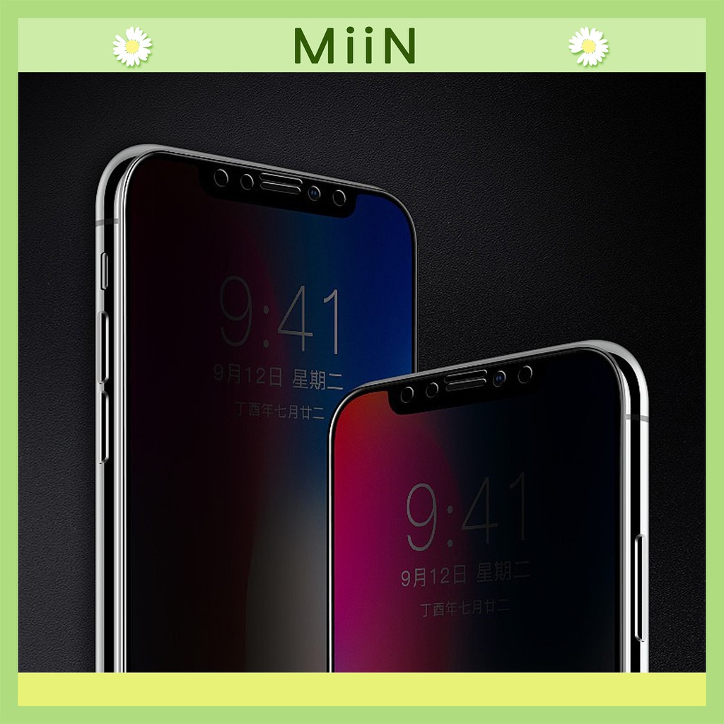 Kính cường lực chống nhìn trộm 5/5s/6/6plus/6s/6splus/7/7plus/8/8plus/x/xr/xs/11/12/pro/max/plus/promax