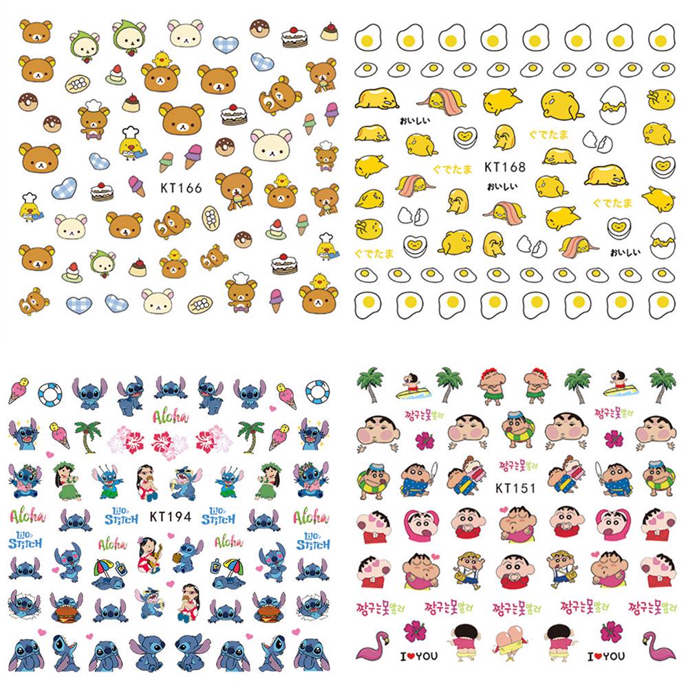 Dễ Thương Miếng Dán Móng Tay Hình Nhân Vật Hoạt Hình Xinh Xắn