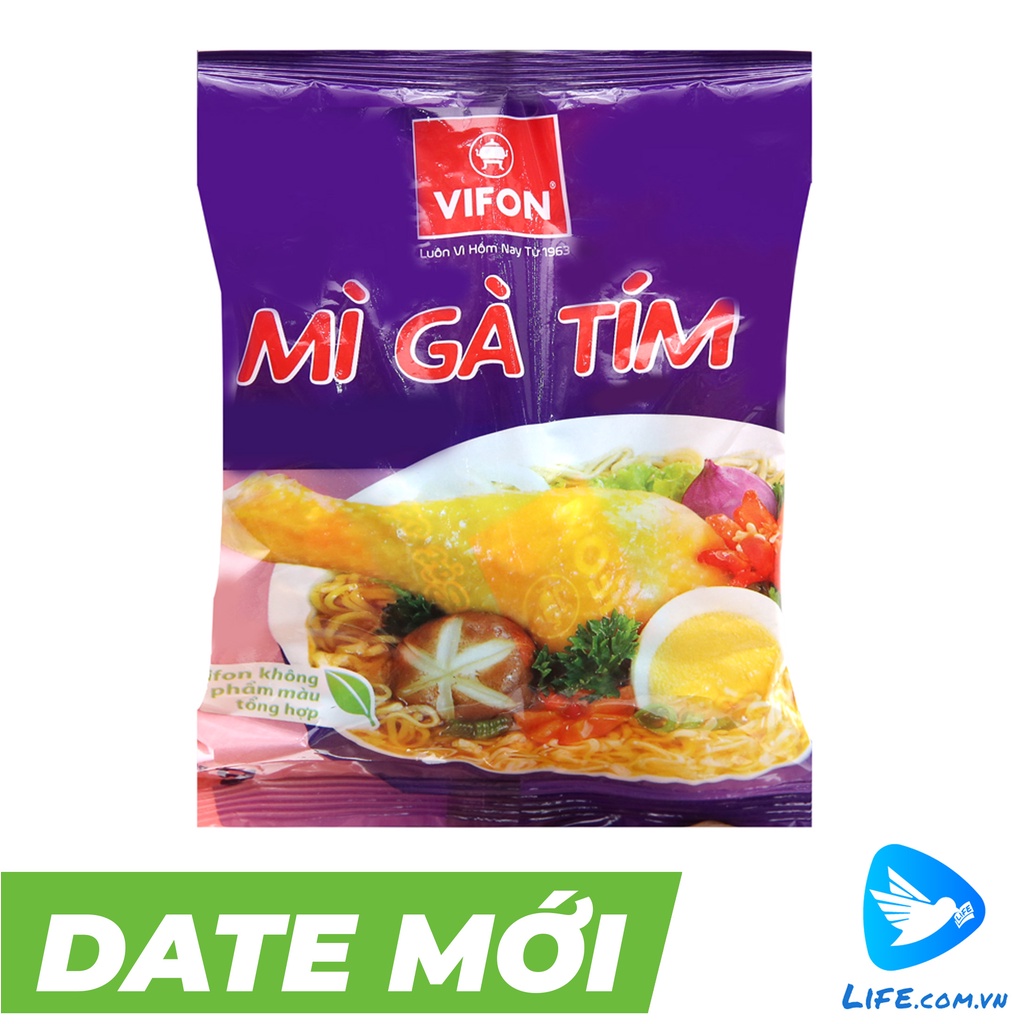 1 gói mì gà tím VIFON - 75 gram/gói