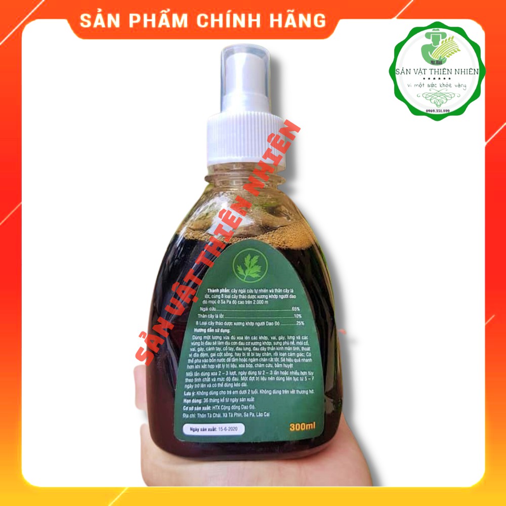 [Giá tận gốc] Cao ngải cứu xoa bóp xương khớp người Dao Đỏ Sapa hỗ trợ giảm các đau nhức xương khớp