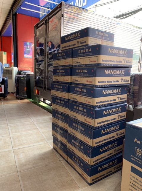 Amply Bluetooth 16 sò lớn Nanomax PA-1207, CA-1208- Amply đời mới nhất của Nanomax