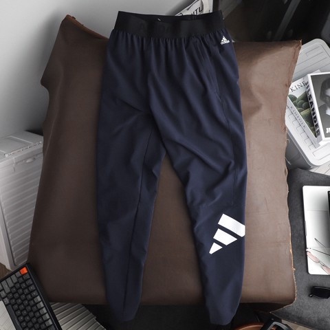 Quần Dài Thể Thao Nam Lưng Thun Sport Golf ADIDAS BASIC 3 Sọc Vải Co Giãn Nhẹ Mát hàng xịn xuất cao cấp có big size