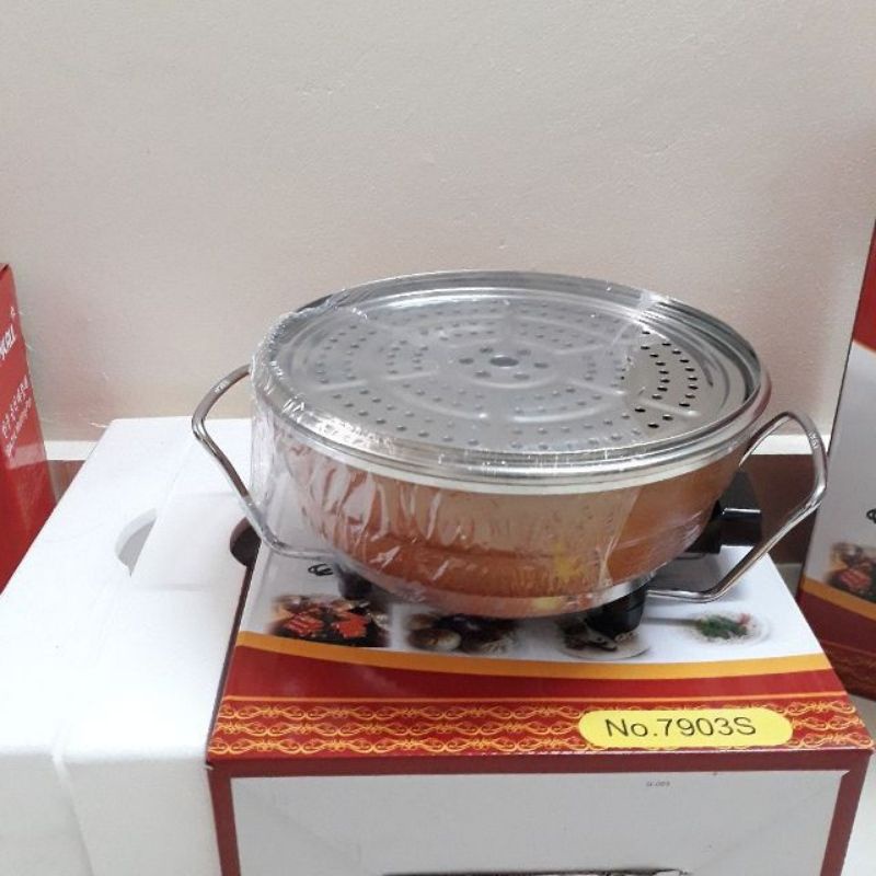 Nồi lẩu,Bếp lẩu điện Osaka hàng chính hãng cao cấp hấp xào chiên luộc đa năng tiện dụng_MICHU