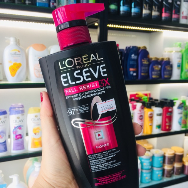 DẦU GỘI LOREAL L’OREAL FALL RESIST SHAMPOO DÀNH CHO TÓC NHUỘM MÀU HƯ TỔN RỤNG NHIỀU, TÓC THƯA THÁI LAN