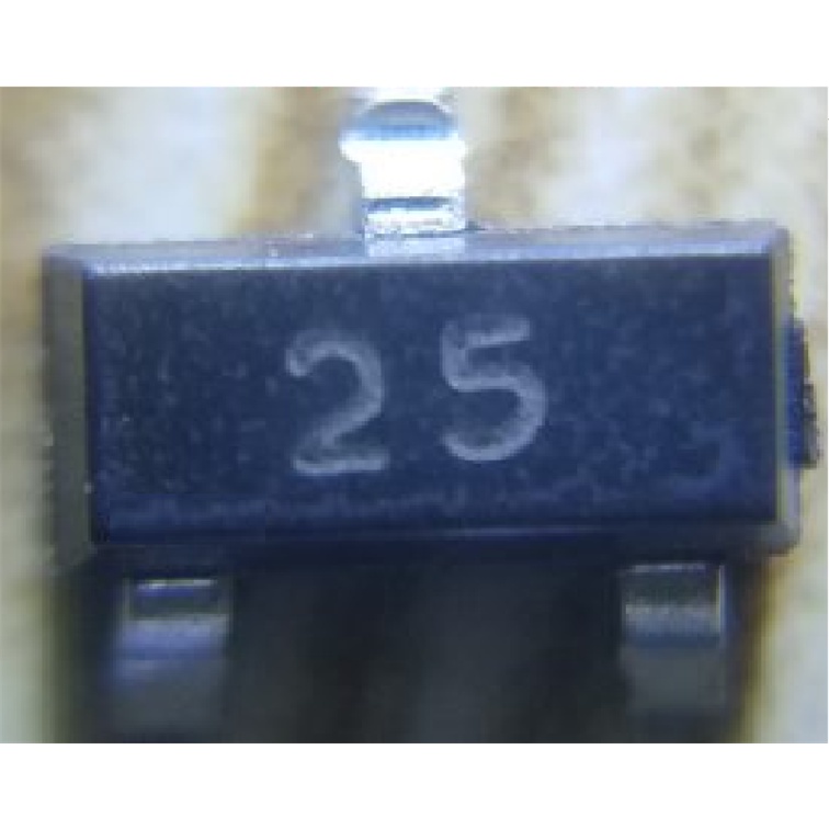 Gói 10 Con Transistor NPN DTC124ECA DTC124 25 SOT-23 SMD (Mới Chính Hãng)