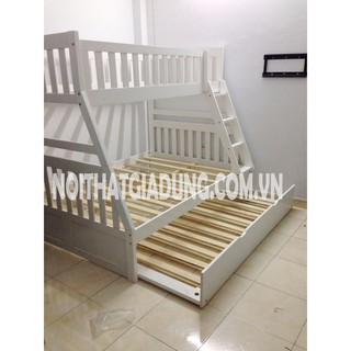 Giường 3 Tầng BF014 Trắng
