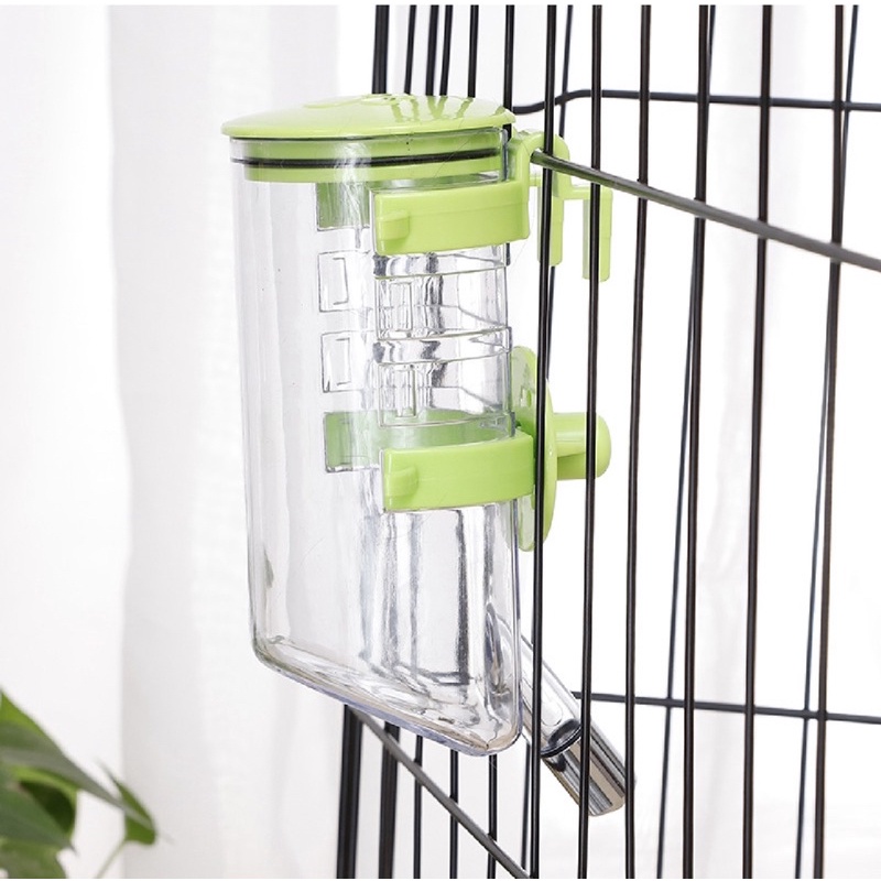Bình nước tự động cao cấp gắn chuồng cho chó mèo