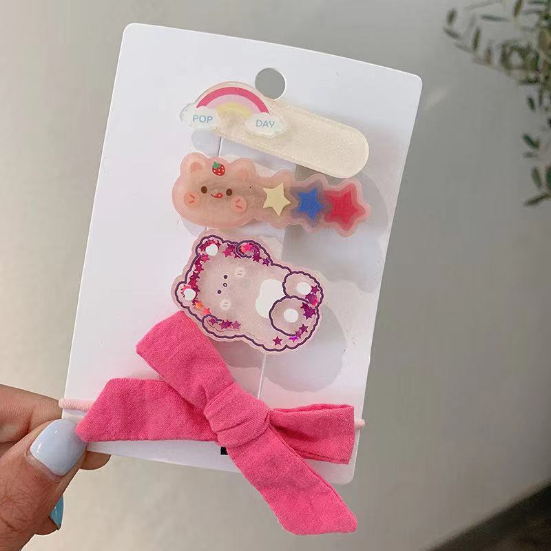 Kẹp Tóc Bb 2021 Họa Tiết Hoạt Hình Dễ Thương Cho Bé Gái Mới