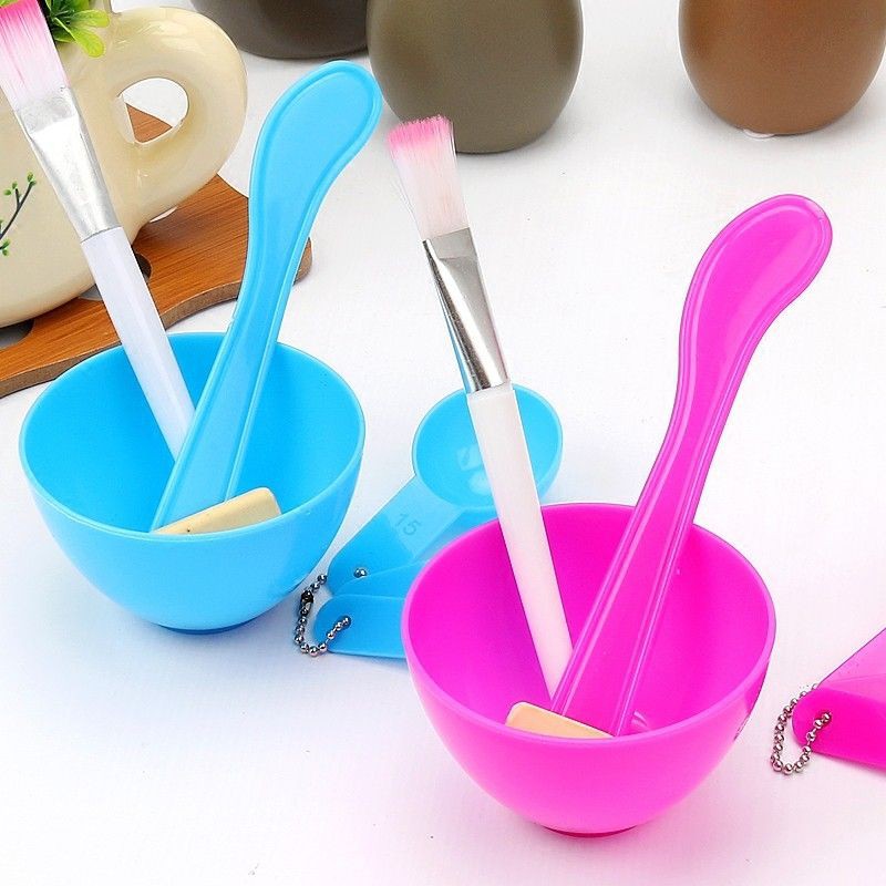 Bộ cọ chén đắp mặt nạ