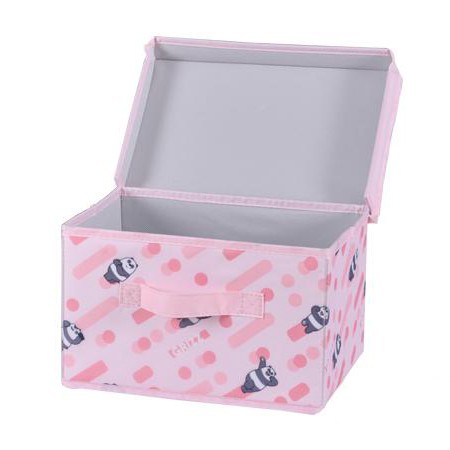 Hộp túi vải giỏ đựng đồ có thể xếp gọn anh em gấu Bare Bear Chúng tôi đơn giản là gấu