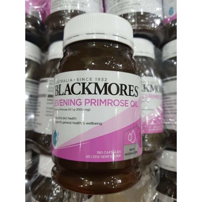 VIên uống Tinh Dầu hoa anh thảo Úc,Tinh dầu hoa anh thảo Blackmore đẹp da, cân bằng nội tiết tố úc 190v,125v
