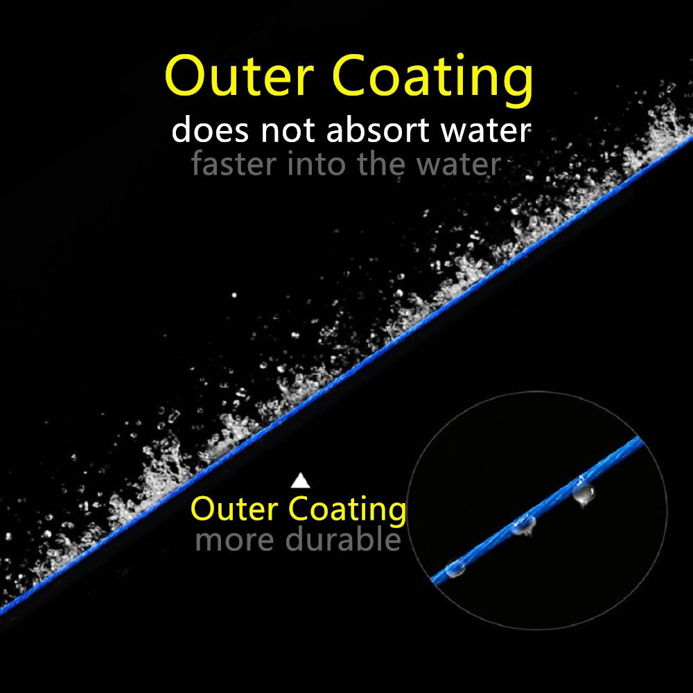 Warknife 9 Sợi 300M Cuộn Dây Câu Bện Cá Bằng X9 PE Siêu Bền Siêu Chắc ĐỦ SIZE