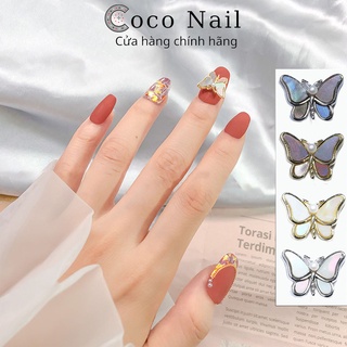 Charm nail bướm, charm bướm nail phong cách hàn quốc trang trí móng