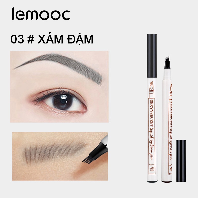 [Hàng mới về] Bút kẻ mày dạng lỏng chống nước trang điểm tự nhiên lâu trôi