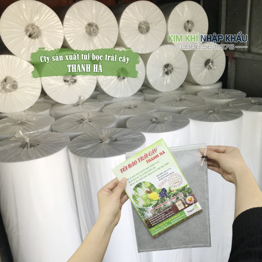 Túi bao quả bưởi, túi bọc trái cây chống côn trùng kích thước 30x35cm hiệu Thanh Hà - 20 cái
