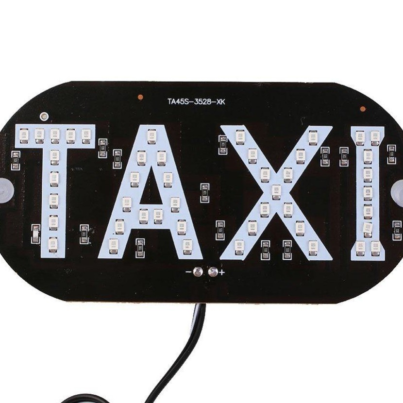 Đèn Led Mào Taxi- Đèn Led Dính Trên Kính Lái Xe Hơi