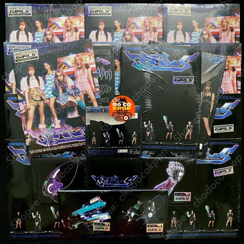 Aespa My World Poster Ver,Girls, Kwangya Real World Chọn Mem