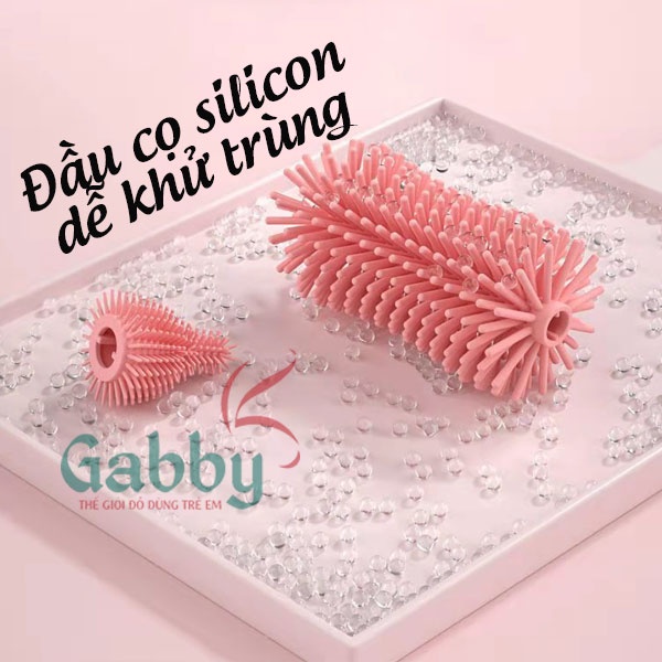 BỘ 3 CỌ VỆ SINH BÌNH SỮA/BÌNH NƯỚC VÀ NÚM
