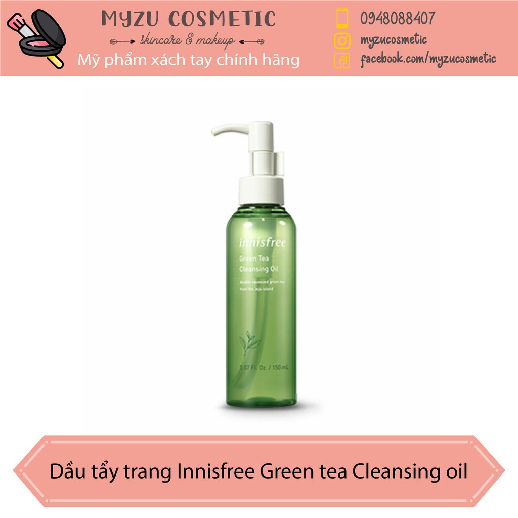 Dầu tẩy trang Innisfree Green tea Cleansing oil