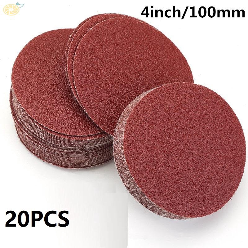Set 20 Miếng Giấy Nhám 40-2000grit Loại Bỏ Rỉ Sét Chất Lượng Cao
