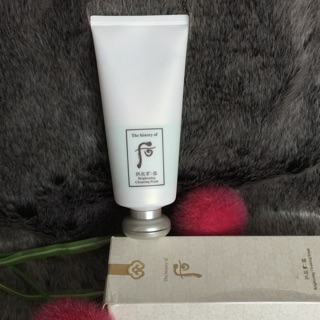 Sữa rửa mặt Whoo dưỡng trắng da Brightening Cleansing Foam 