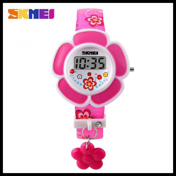 Đồng hồ nữ Skmei nhập khẩu họa tiết hoa hồng