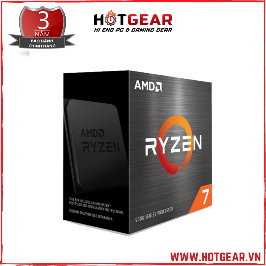 [HÀ NỘI] BỘ VI XỬ LÝ AMD RYZEN 7 5800X / 32MB / 3.8GHZ BOOST 4.7GHZ / 8 NHÂN 16 LUỒNG CHÍNH HÃNG