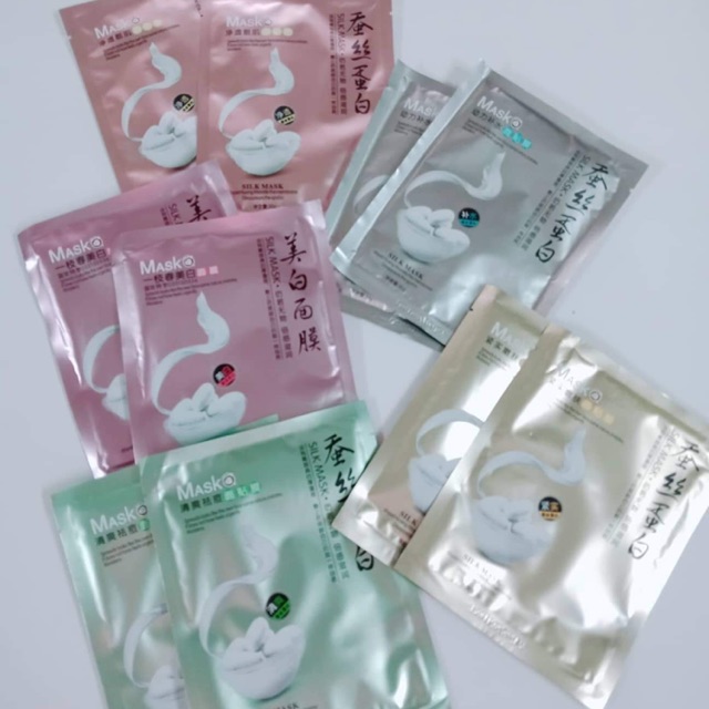 Combo 50m mặt nạ tơ tằm