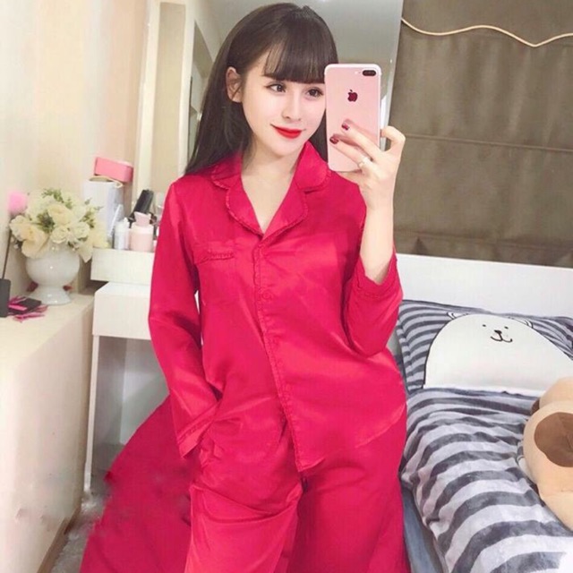Bộ ngủ lụa sju đẹp + rẻ