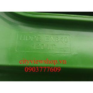 Thùng rác nhựa 120 lít