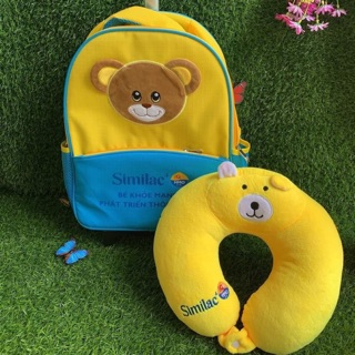 Bộ balo kéo + 1 gối tựa cổ Similac