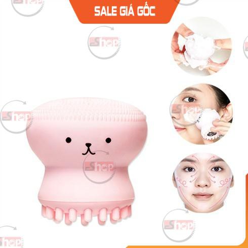 [Hàng Xịn] Cọ Rửa Mặt Massage Tạo Bọt Hình BẠCH TUỘC MY BEAUTY. Cọ Làm Sạch Mặt Hình Bạch Tuộc Dễ Thương, Siêu Tiện Lợi | BigBuy360 - bigbuy360.vn